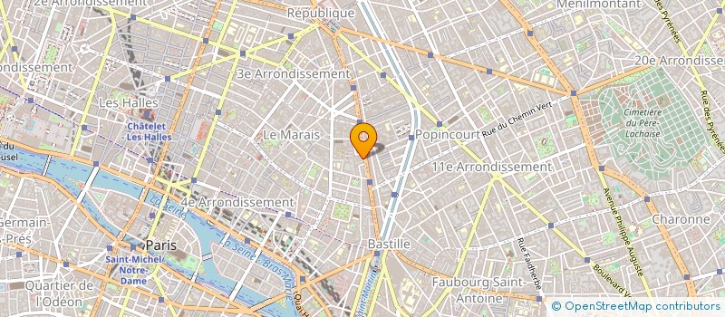 localisation de l'entreprise CY  PARIS