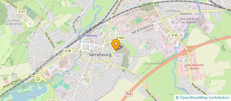 localisation de l'entreprise CY à NANCY