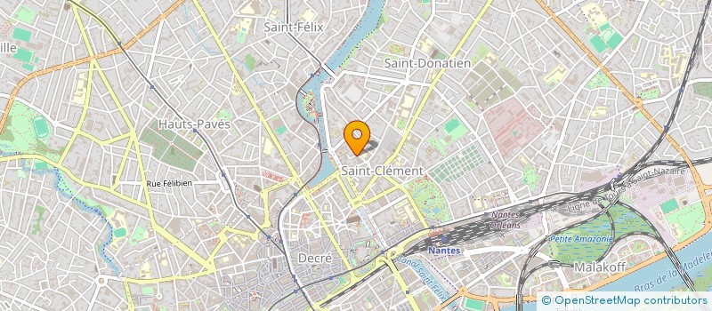 localisation de l'entreprise CY ENERGIES à NANTES