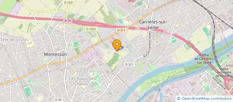 localisation de l'entreprise CY EVENTS PARTYSTILLLING  CARRIERES-SUR-SEINE