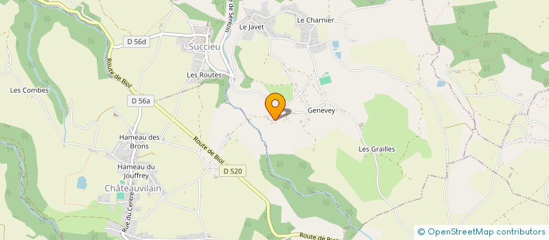 localisation de l'entreprise CY HOLDING  SUCCIEU