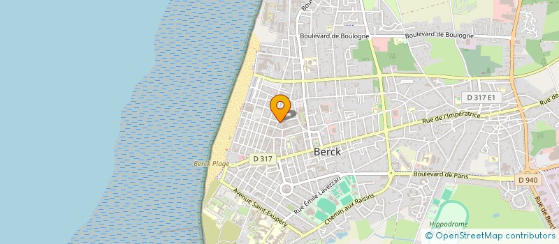 localisation de l'entreprise CY INVEST à BERCK