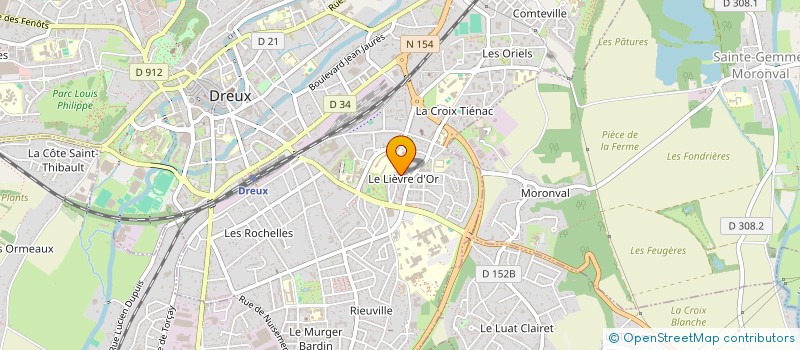 localisation de l'entreprise CY IT à DREUX