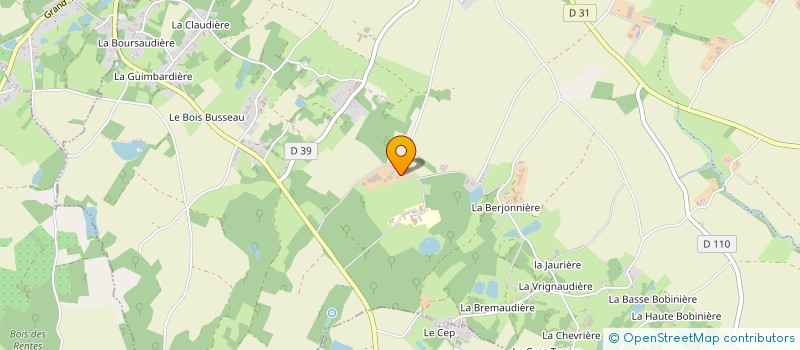 localisation de l'entreprise CY-LU NRJ  RIVES-DU-FOUGERAIS