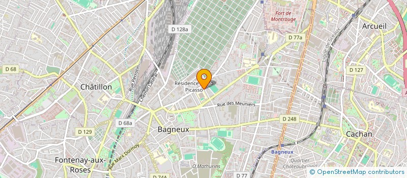 localisation de l'entreprise CY-LY à BAGNEUX