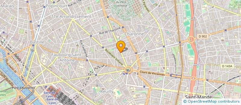 localisation de l'entreprise CY4TRESS  PARIS