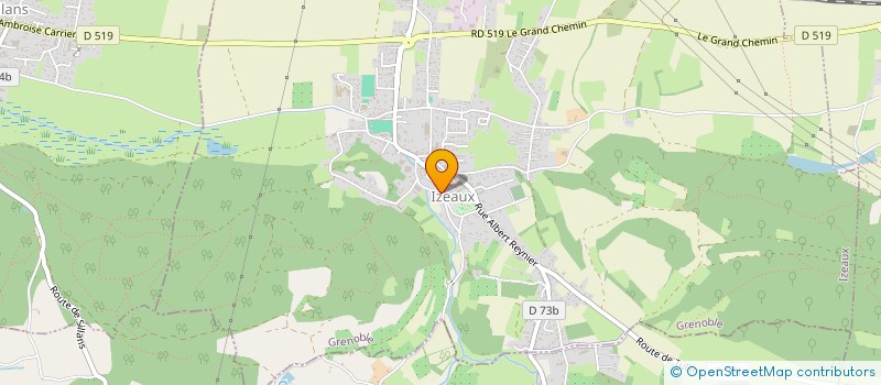 localisation de l'entreprise CYA AUTO à IZEAUX