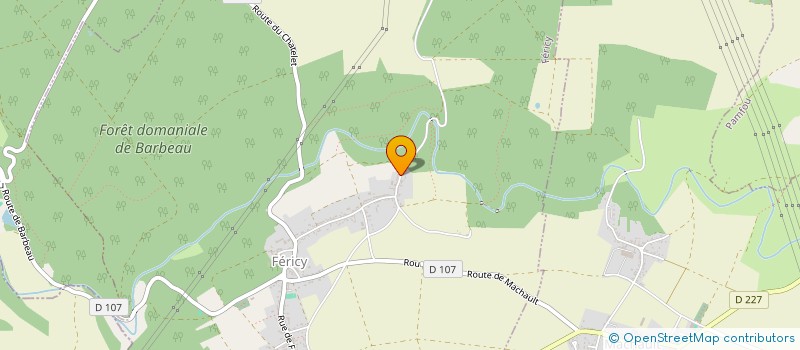 localisation de l'entreprise CYA IMMO  FERICY