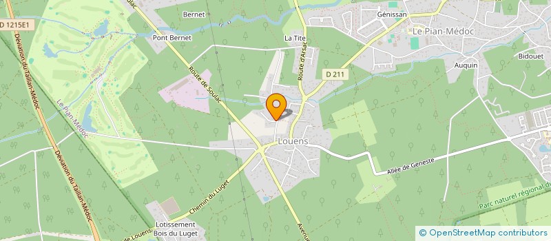 localisation de l'entreprise CYALYS à LE PIAN MEDOC