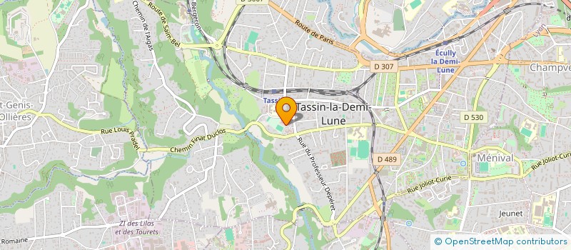 localisation de l'entreprise CYAM INFORMATIQUE DEPANNAGE  TASSIN-LA-DEMI-LUNE