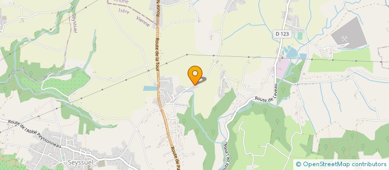 localisation de l'entreprise CYBANOVI  CHUZELLES