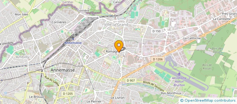 localisation de l'entreprise CYBARTIS  LOISIN