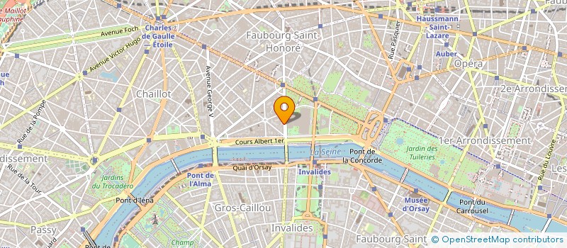 localisation de l'entreprise CYBEL à PARIS