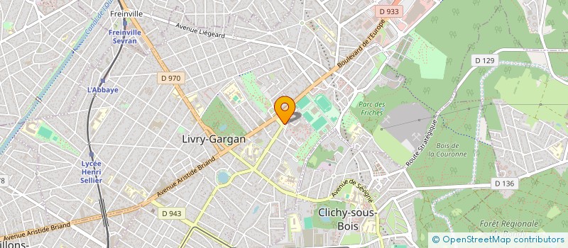 localisation de l'entreprise CYBEL CIFFURE à LIVRY-GARGAN