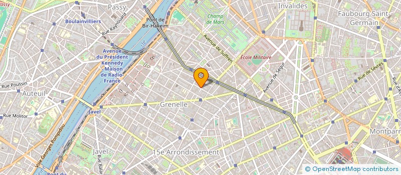 localisation de l'entreprise CYBEL INVEST  PARIS