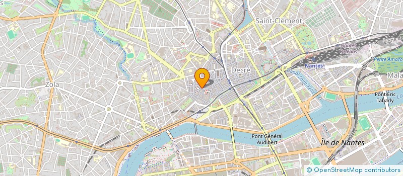 localisation de l'entreprise CYBELE  NANTES