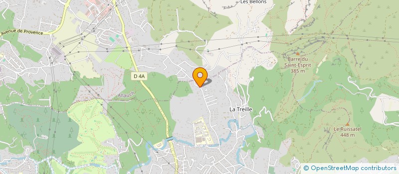 localisation de l'entreprise CYBELE à MARSEILLE