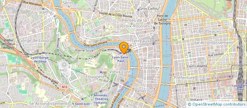 localisation de l'entreprise CYBELE  LYON