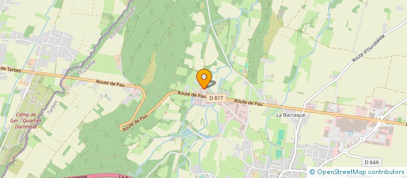 localisation de l'entreprise CYBELE  IBOS