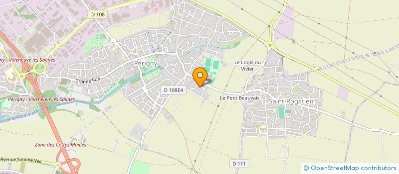 localisation de l'entreprise CYBELE DISTRIBUTION à PERIGNY
