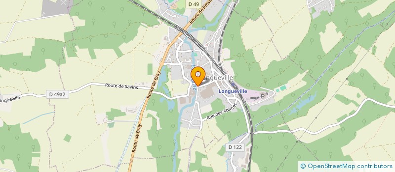 localisation de l'entreprise CYBELE EDITIONS  LONGUEVILLE