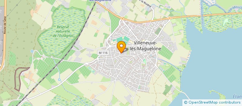 localisation de l'entreprise CYBELLE PLANETE  VILLENEUVE-LES-MAGUELONE