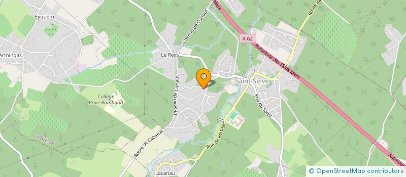 localisation de l'entreprise CYBEN GROUP  SAINT-SELVE