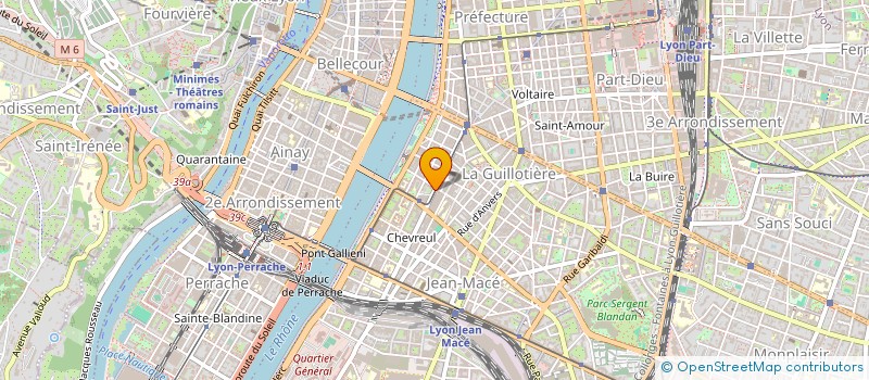 localisation de l'entreprise CYBER 69  LYON