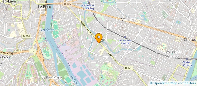 localisation de l'entreprise CYBER  LE VESINET