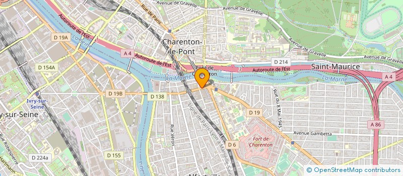 localisation de l'entreprise CYBER A PHONE à MAISONS-ALFORT