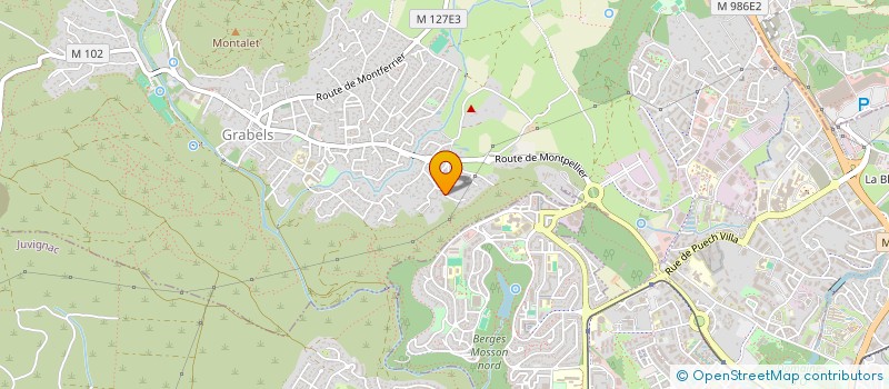 localisation de l'entreprise CYBER AMBULANCES à GRABELS