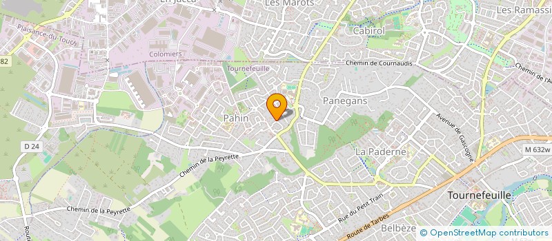 localisation de l'entreprise CYBER ASSISTANCE CONSEIL  TOURNEFEUILLE