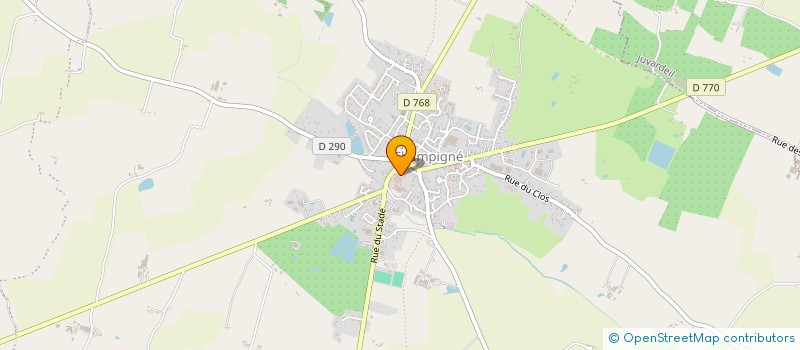 localisation de l'entreprise CYBER CENTRE DU HAUT ANJOU à LES HAUTS-D'ANJOU