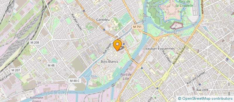 localisation de l'entreprise CYBER-CITOYEN à LILLE
