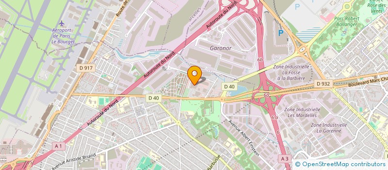 localisation de l'entreprise CYBER COMPONENTS WORLD SHOP  LE BLANC-MESNIL