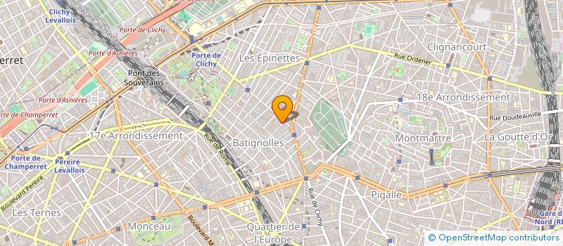 localisation de l'entreprise CYBER CONDAMINE  PARIS