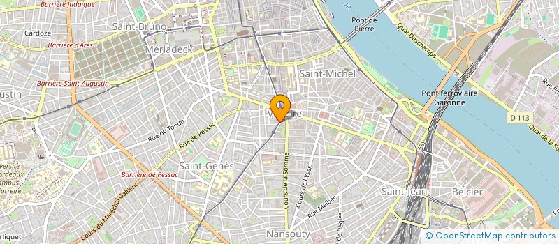 localisation de l'entreprise CYBER DE LA VICTOIRE à BORDEAUX