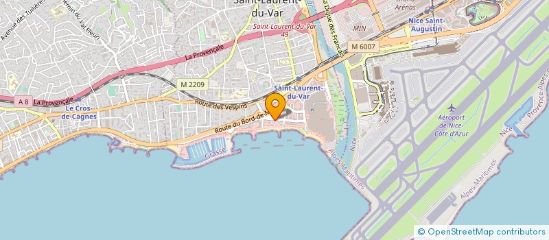 localisation de l'entreprise CYBER DEAL SARL à SAINT-LAURENT-DU-VAR