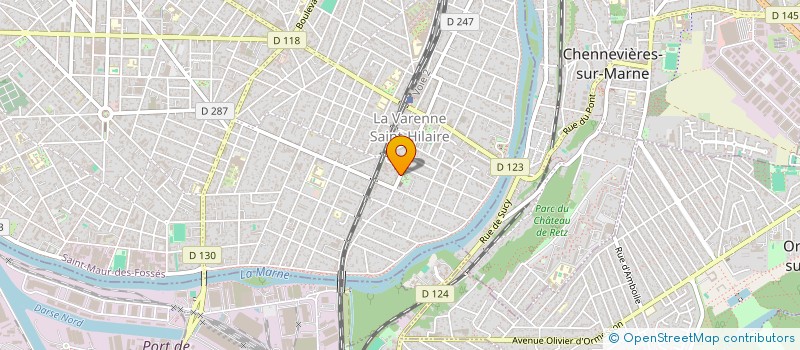 localisation de l'entreprise CYBER DIFFUSION à SAINT-MAUR-DES-FOSSES