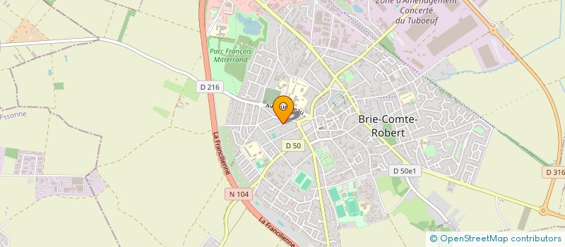 localisation de l'entreprise CYBER DOMOTIQUE à BRIE-COMTE-ROBERT