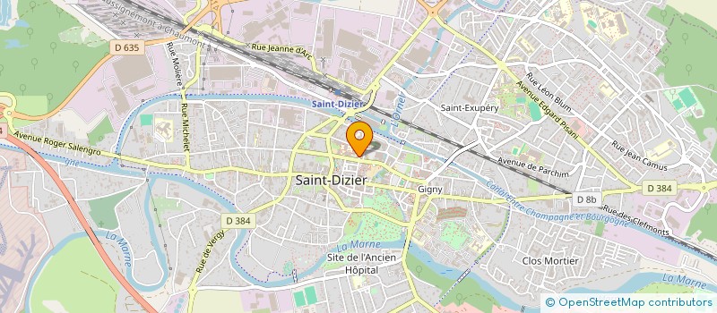 localisation de l'entreprise CYBER DRINK à SAINT-DIZIER