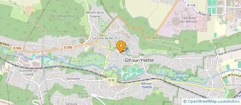 localisation de l'entreprise CYBER EVEIL à GIF-SUR-YVETTE