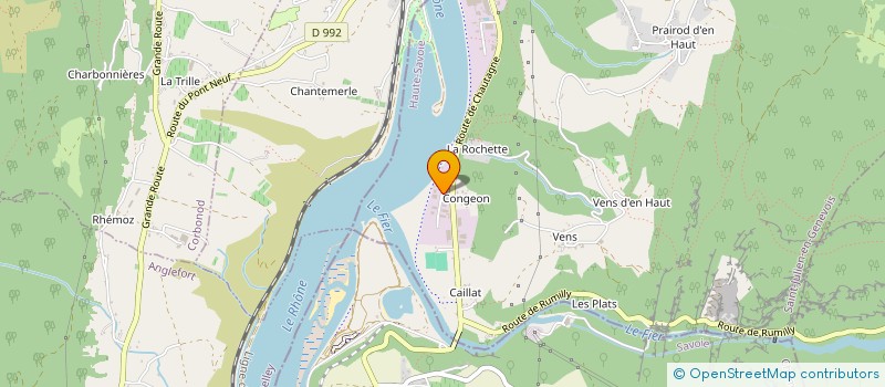 localisation de l'entreprise CYBER-INVEST à SEYSSEL