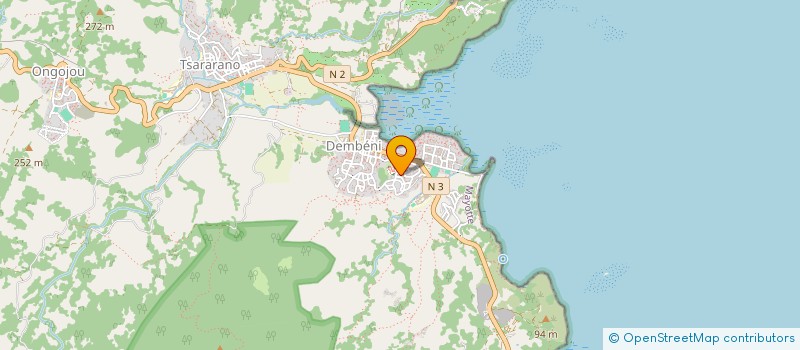 localisation de l'entreprise CYBER KF YLANG à DEMBENI