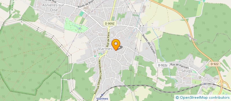 localisation de l'entreprise CYBER-LID  VIARMES