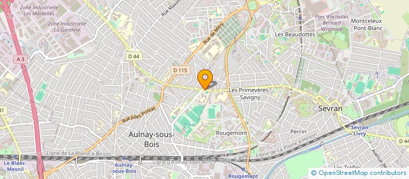 localisation de l'entreprise CYBER LND CFEE à AULNAY-SOUS-BOIS