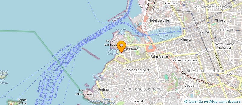 localisation de l'entreprise CYBER PASSION à MARSEILLE