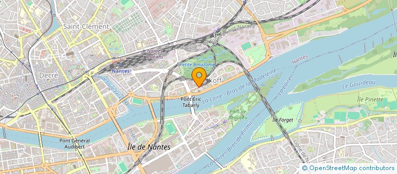 localisation de l'entreprise CYBER PHONE ALIMENTATION à NANTES