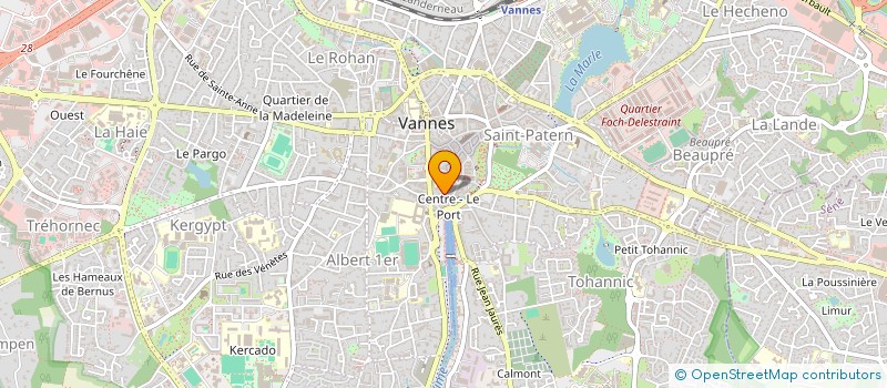 localisation de l'entreprise CYBER'PILOTS à VANNES