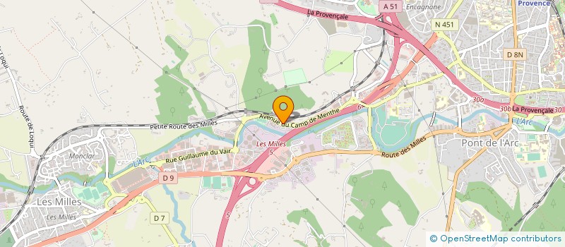 localisation de l'entreprise CYBER PROJECT à AIX-EN-PROVENCE